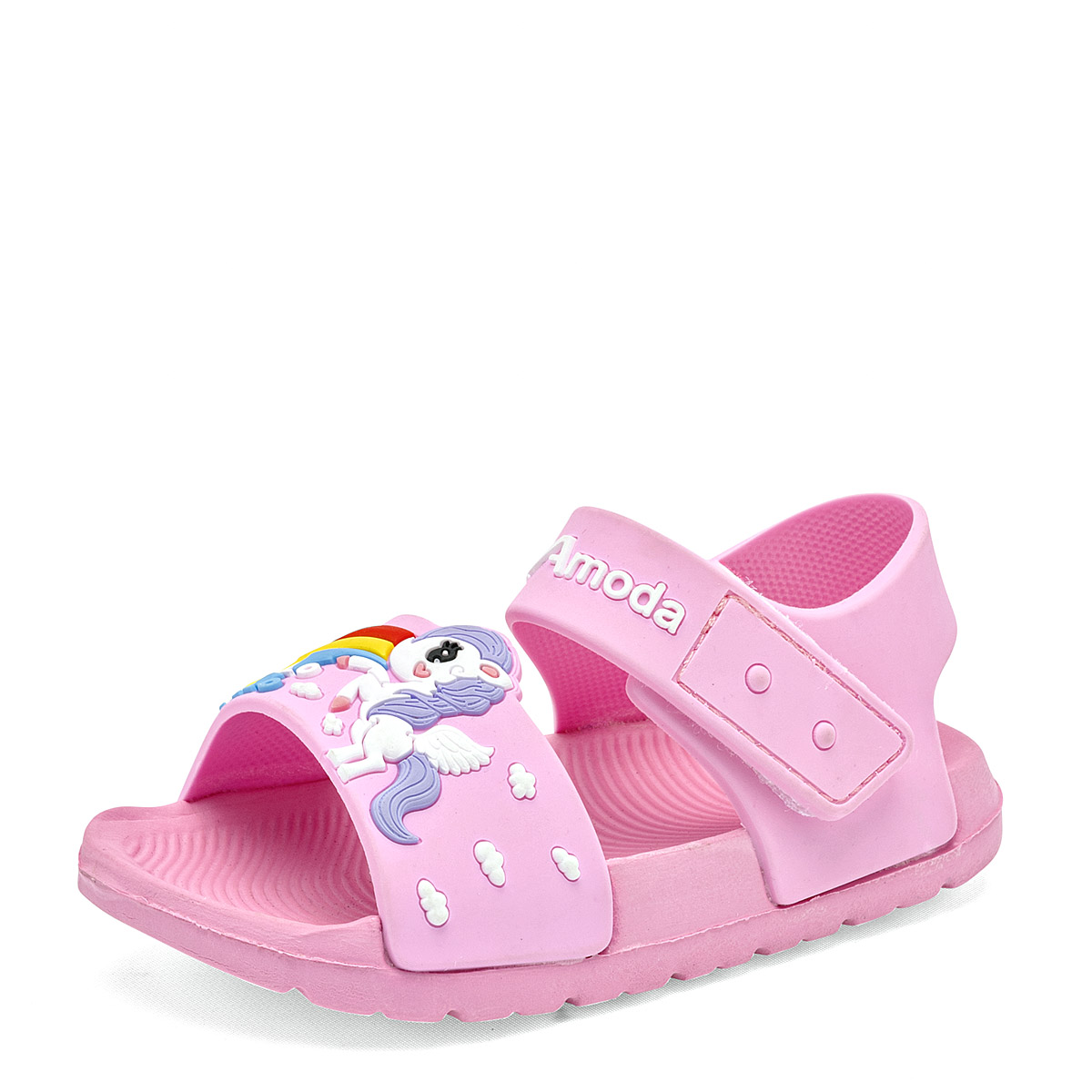 Foto 2 pulgar | Eva Moda Sandalia Para Bebé Niña Rosa