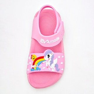 Foto 2 | Eva Moda Sandalia Para Bebé Niña Rosa