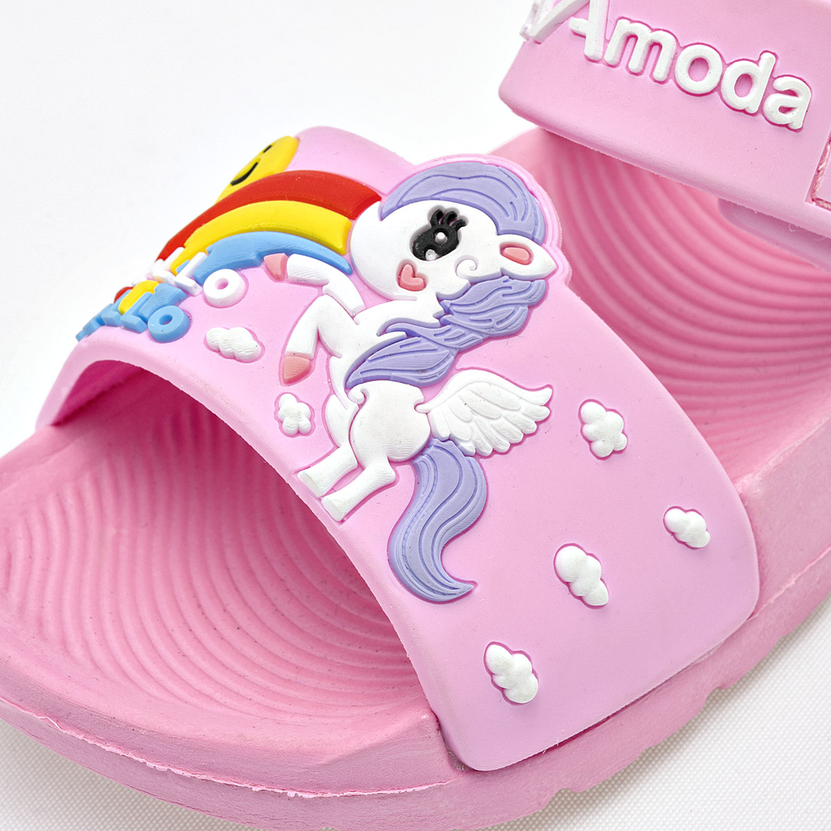 Foto 5 pulgar | Eva Moda Sandalia Para Bebé Niña Rosa