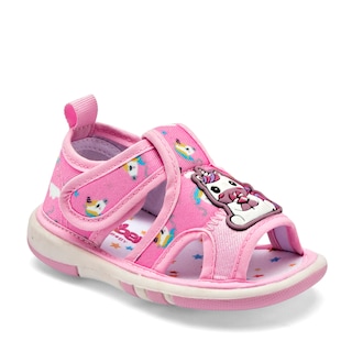 Foto 1 | Clasben Sandalia Para Bebé Niña Rosa