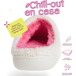 Foto 2 | Pantuflas Niña Marca Kensie Originales, Sandalias Acolchadas