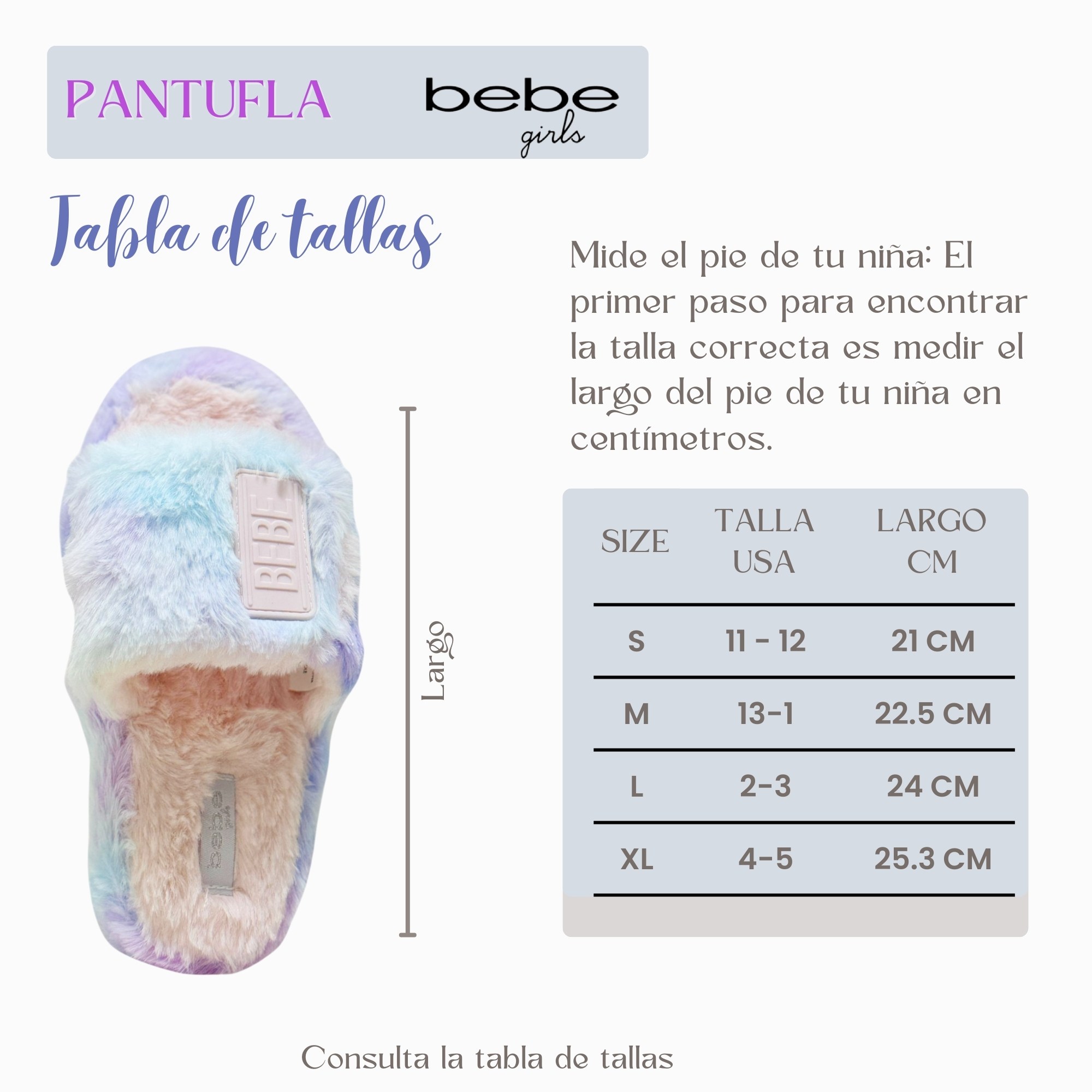 Foto 8 pulgar | Pantuflas Marca Bebe Girls! Original, Sandalias Acolchadas