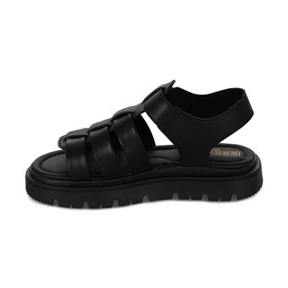 Foto 5 | Sandalia Para Niña Coqueta Color Negro 112803-a Con Ajuste De Hebilla
