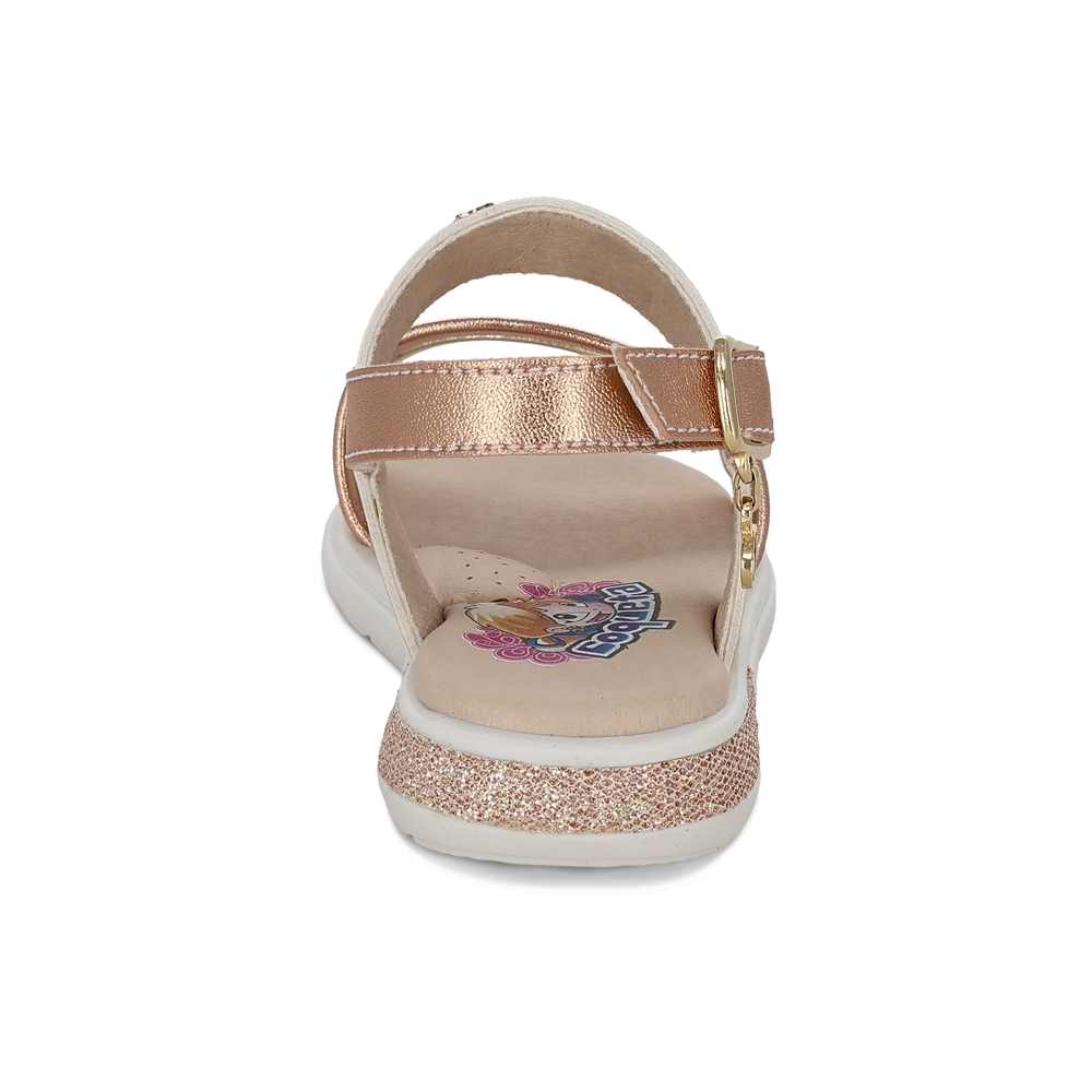 Foto 5 pulgar | Sandalia Para Niña Coqueta 103901-l Color Beige Con Ajuste De Hebilla