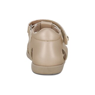 Foto 4 | Sandalia Para Niña Coqueta 973020-l Color Beige Con Ajuste Velcro Y Detalles