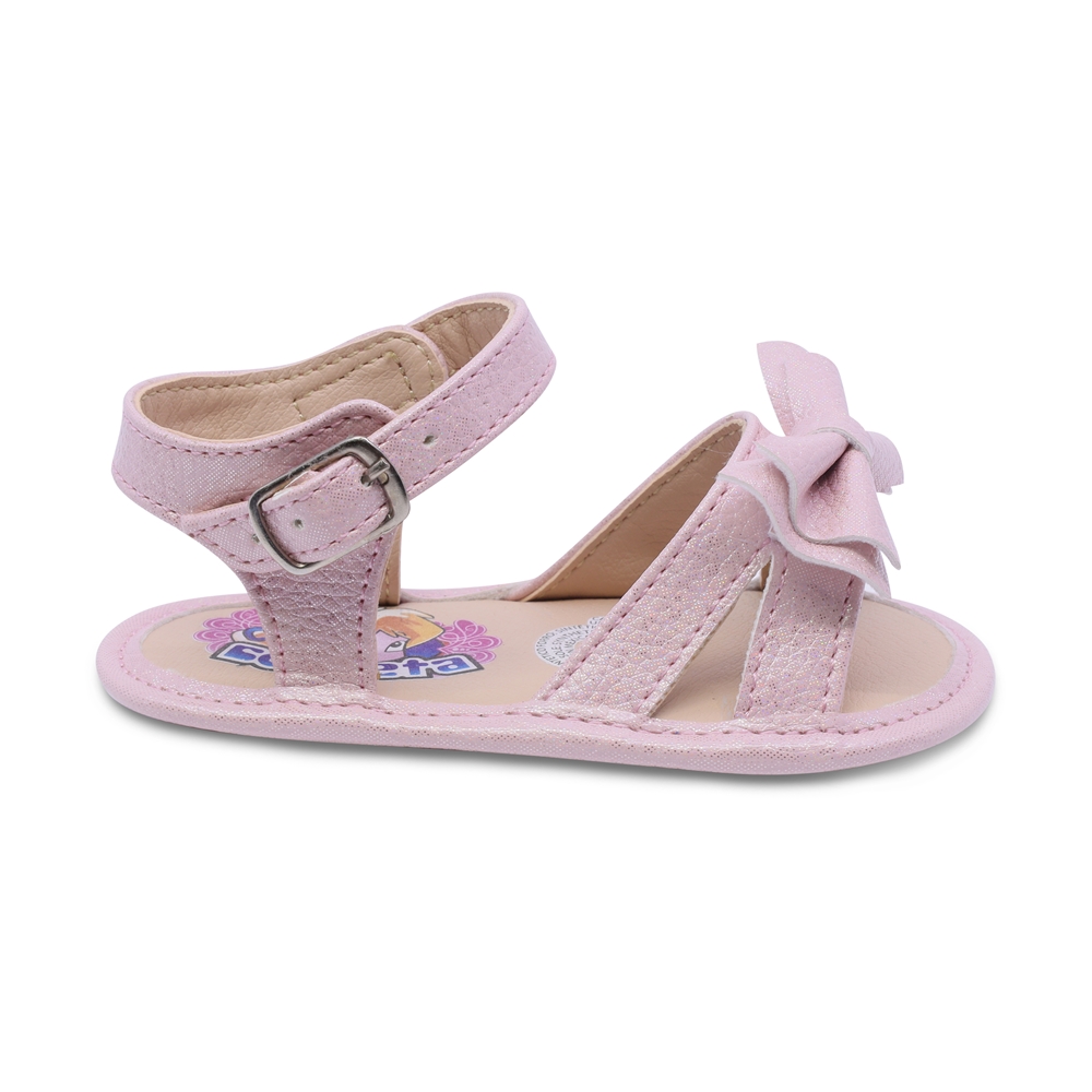 Foto 2 | Sandalia Para Niña Coqueta 985108-i Color Rosa Con Ajuste Velcro