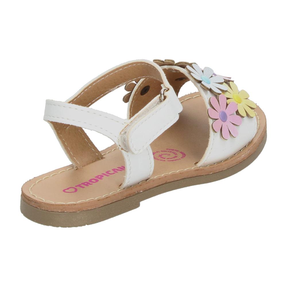 Foto 4 pulgar | Sandalias Tropicana Blanco Para Niña T12-15 [tro1550] Blanco
