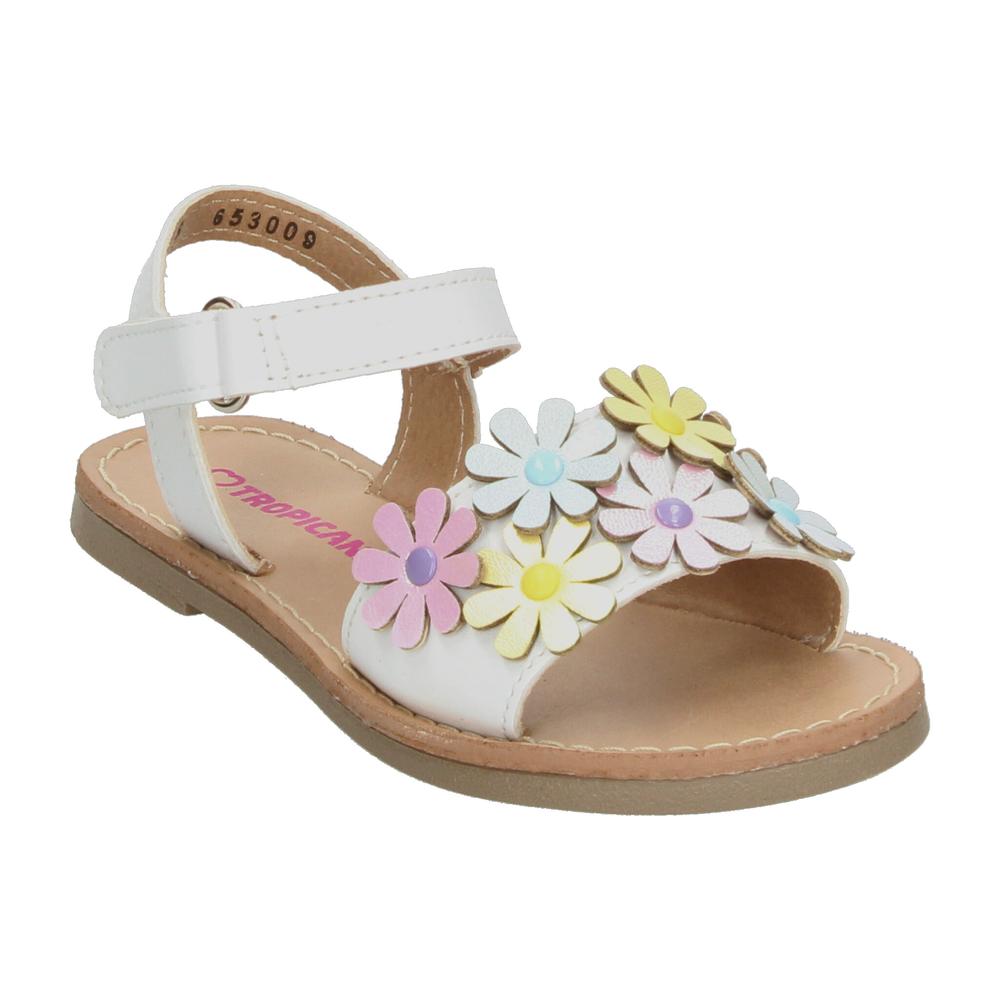 Foto 5 pulgar | Sandalias Tropicana Blanco Para Niña T12-15 [tro1550] Blanco