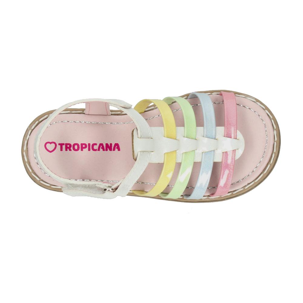 Foto 9 pulgar | Sandalias Tropicana Blanco Para Niña T15-18[tro1545] Blanco