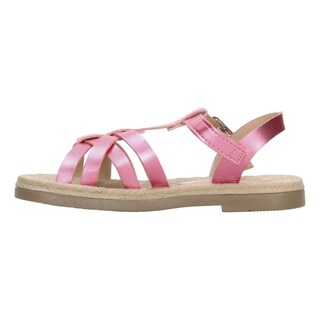 Foto 5 | Sandalias Niña Tropicana Rosa Ajuste De Hebilla Frescas Rosa