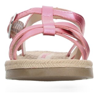 Foto 6 | Sandalias Niña Tropicana Rosa Ajuste De Hebilla Frescas Rosa
