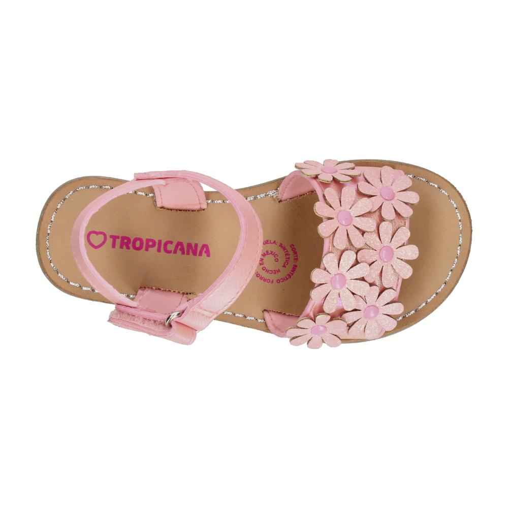 Foto 9 pulgar | Sandalias Tropicana Rosa Para Niña T15-18 [tro1549] Rosa