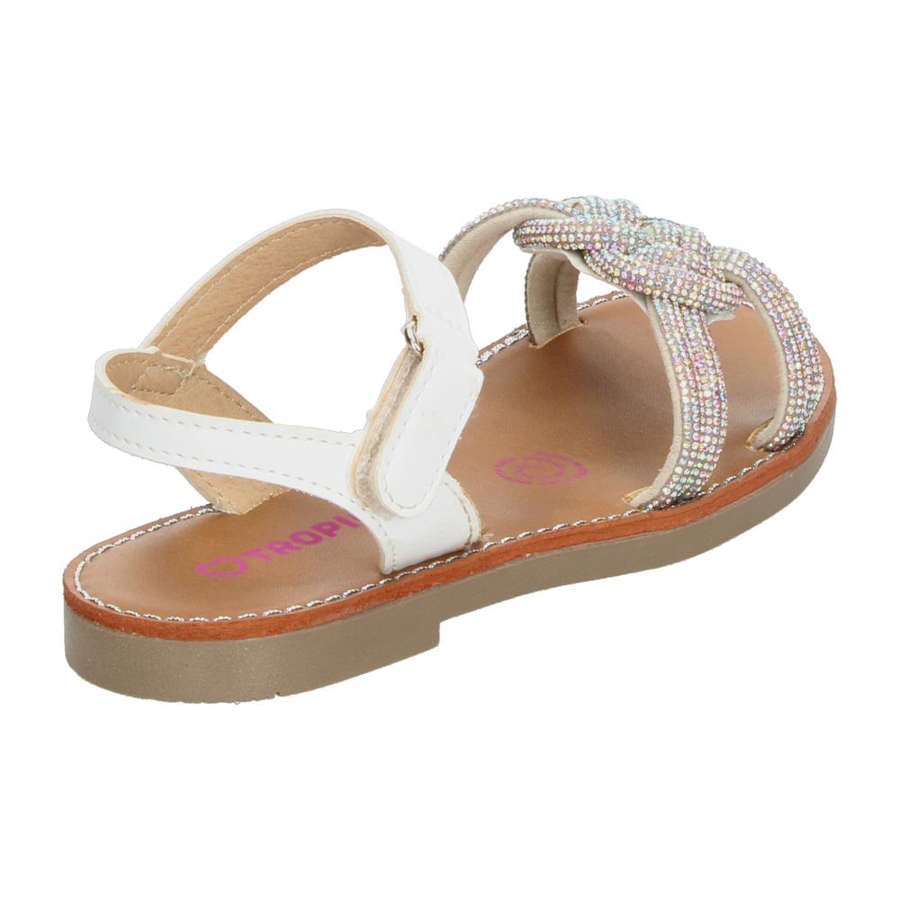 Foto 4 pulgar | Sandalias Tropicana Blanco Para Niña T18-22 [tro1562] Blanco