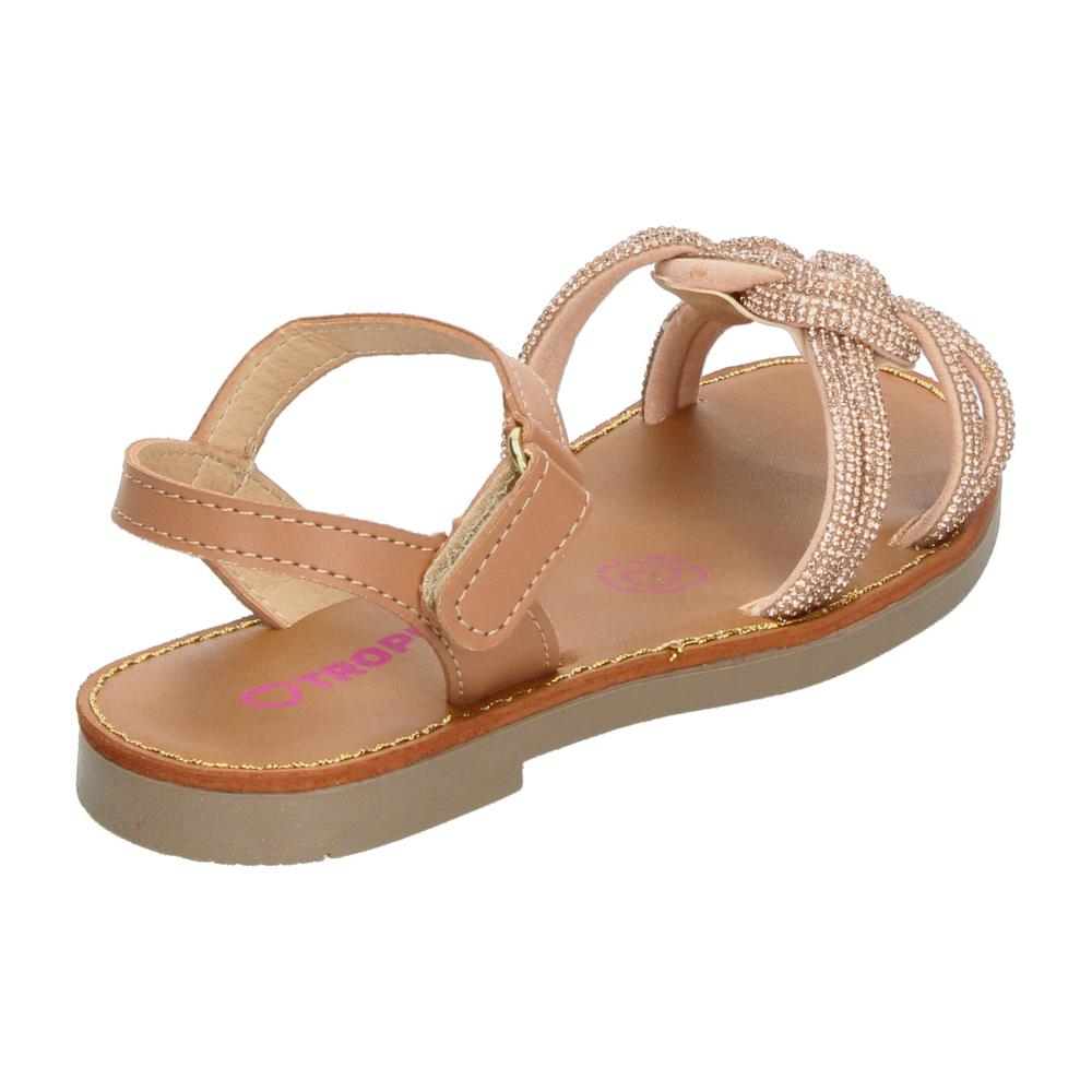 Foto 4 pulgar | Sandalias Tropicana Beige Casual para Niña