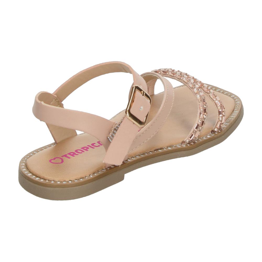 Foto 4 pulgar | Sandalias Tropicana Beige Casual para Niña