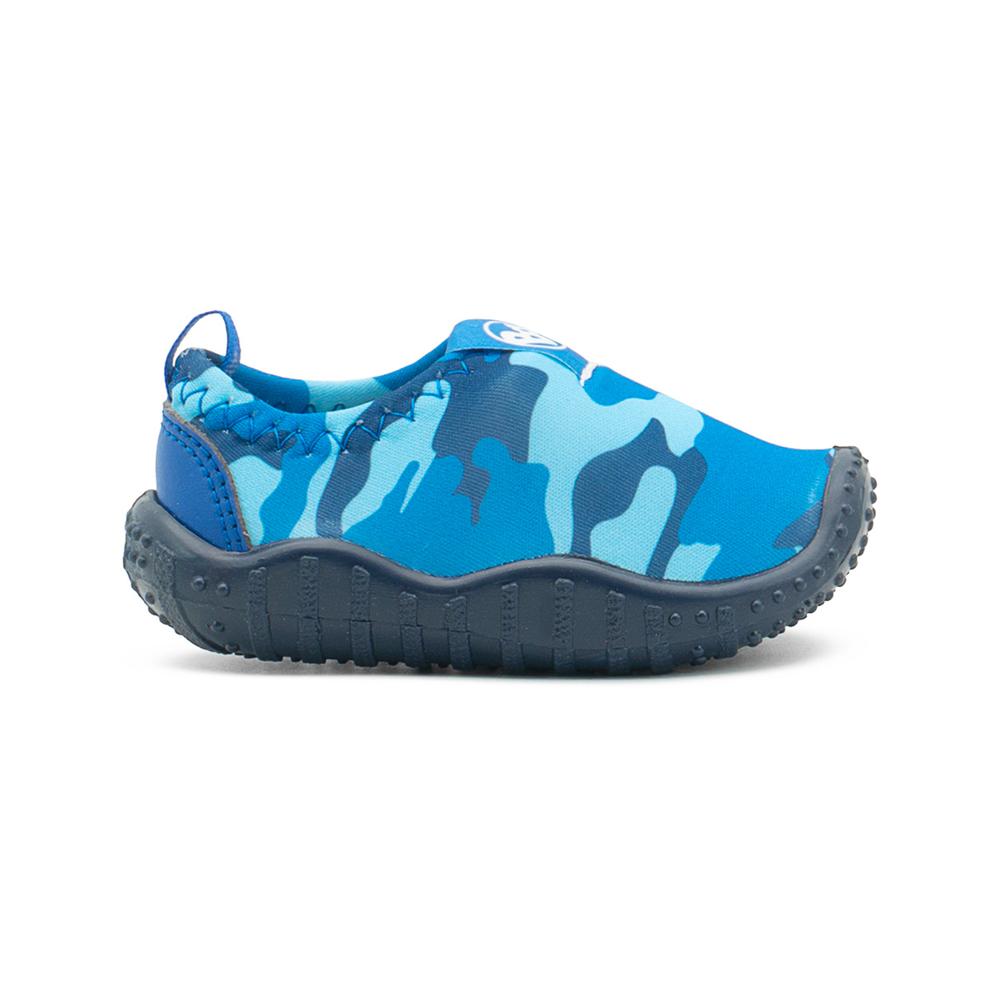 Foto 2 pulgar | Zapato Acuático Niñas Bubble Gummers  Antiderrapante Azul Marino