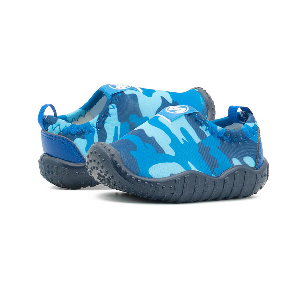 Foto 4 pulgar | Zapato Acuático Niñas Bubble Gummers  Antiderrapante Azul Marino