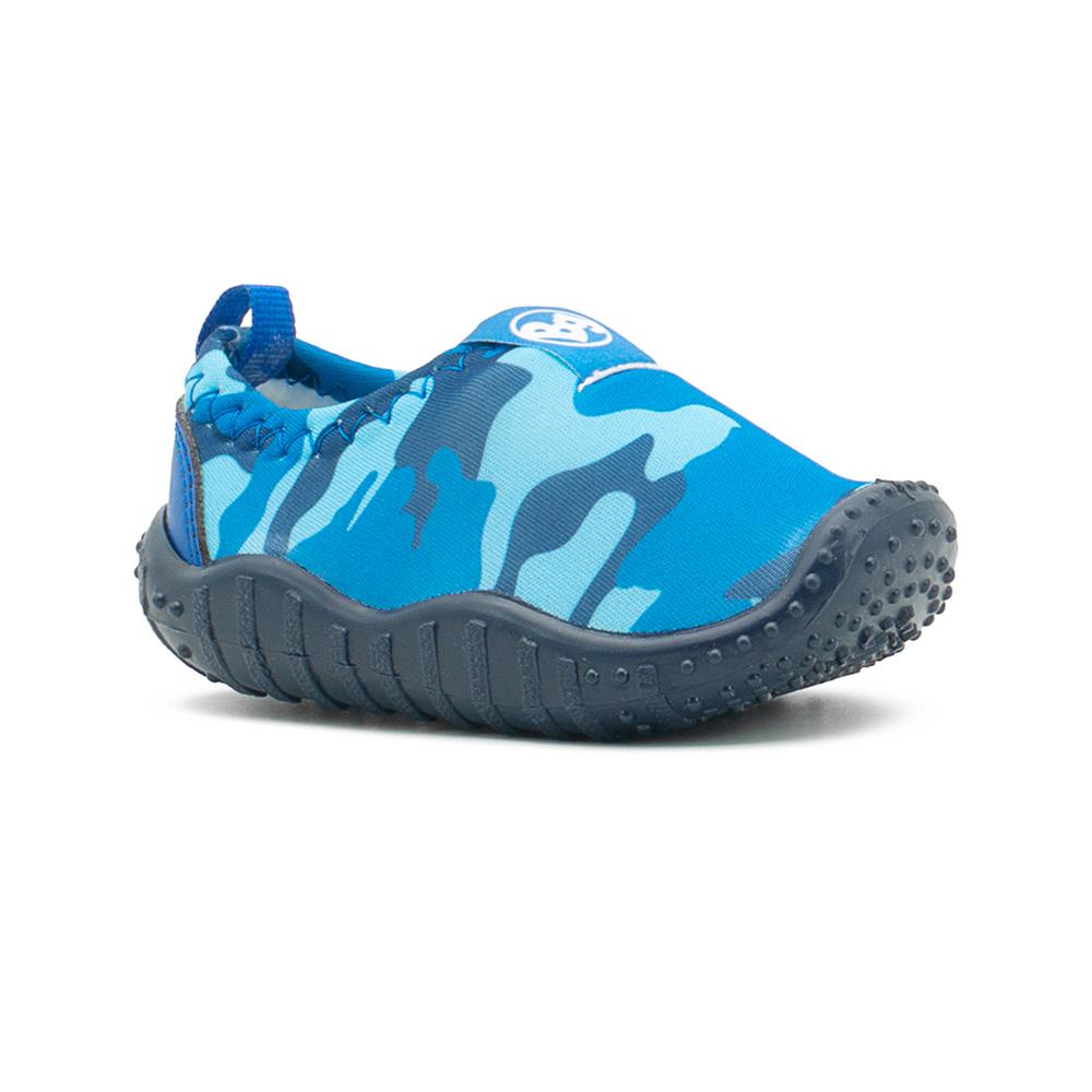 Foto 7 pulgar | Zapato Acuático Niñas Bubble Gummers  Antiderrapante Azul Marino