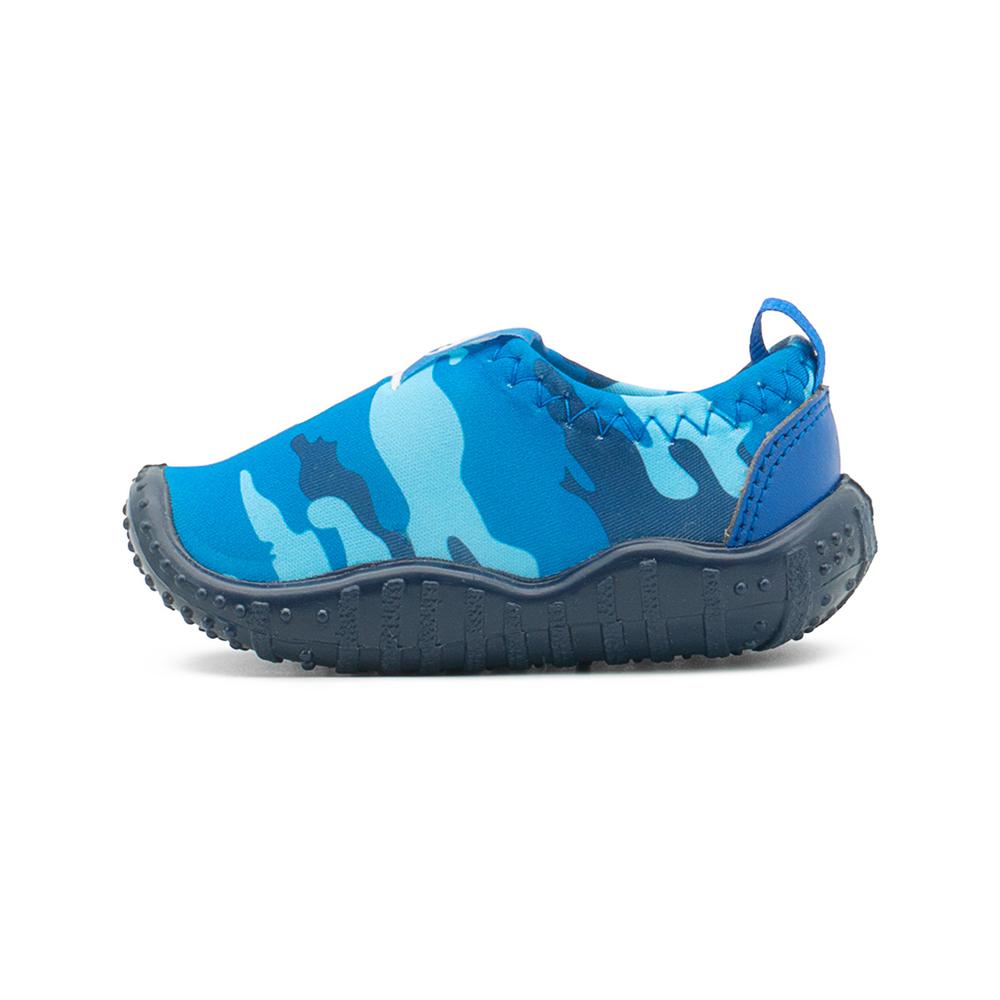 Foto 8 pulgar | Zapato Acuático Niñas Bubble Gummers  Antiderrapante Azul Marino