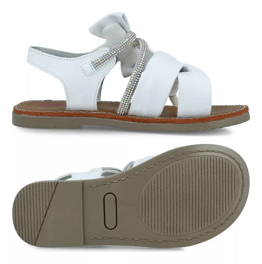 Foto 6 pulgar | Sandalia Huarache Tropicana Tr653004 Niña Casual Blanco Sintético