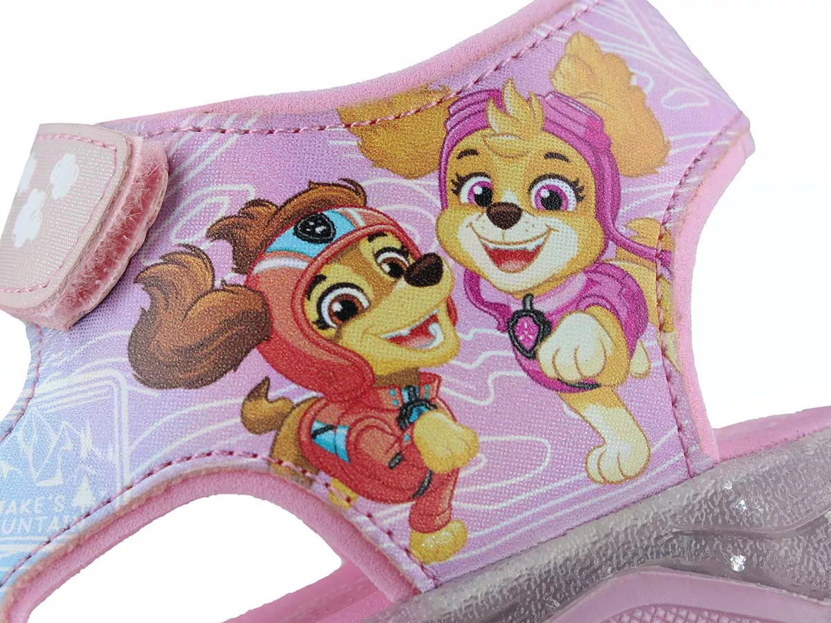 Foto 7 pulgar | Sandalia Huarache Paw Patrol Pw961509 Niña Sintético Rosa Con Luces