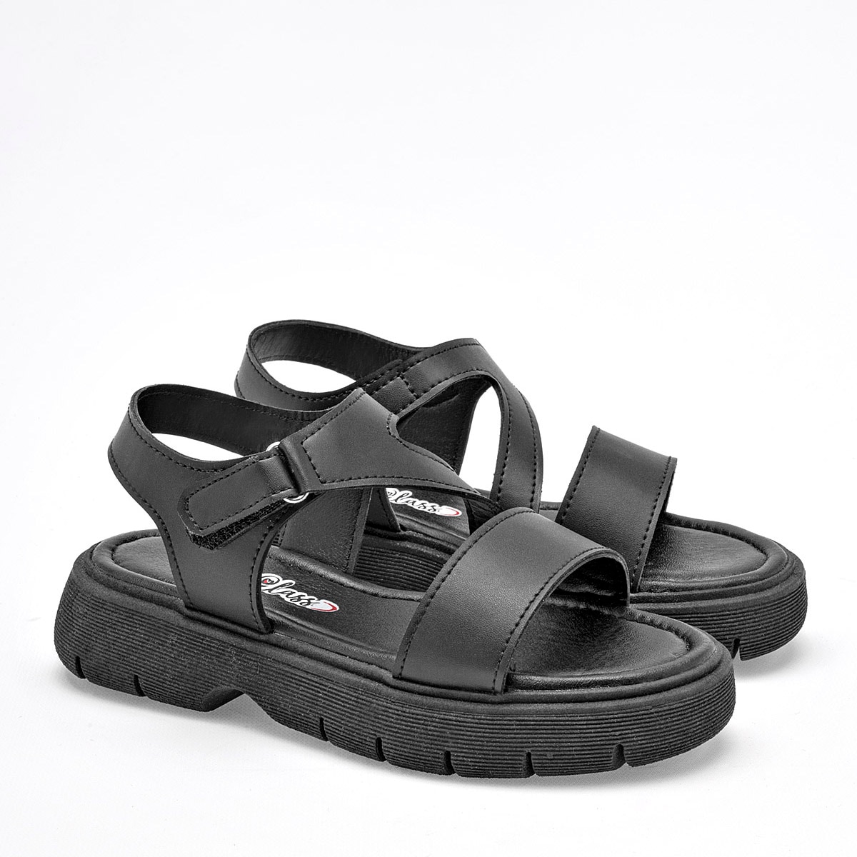 Been Class Sandalia Para Niña Negro Cod.131833 $648