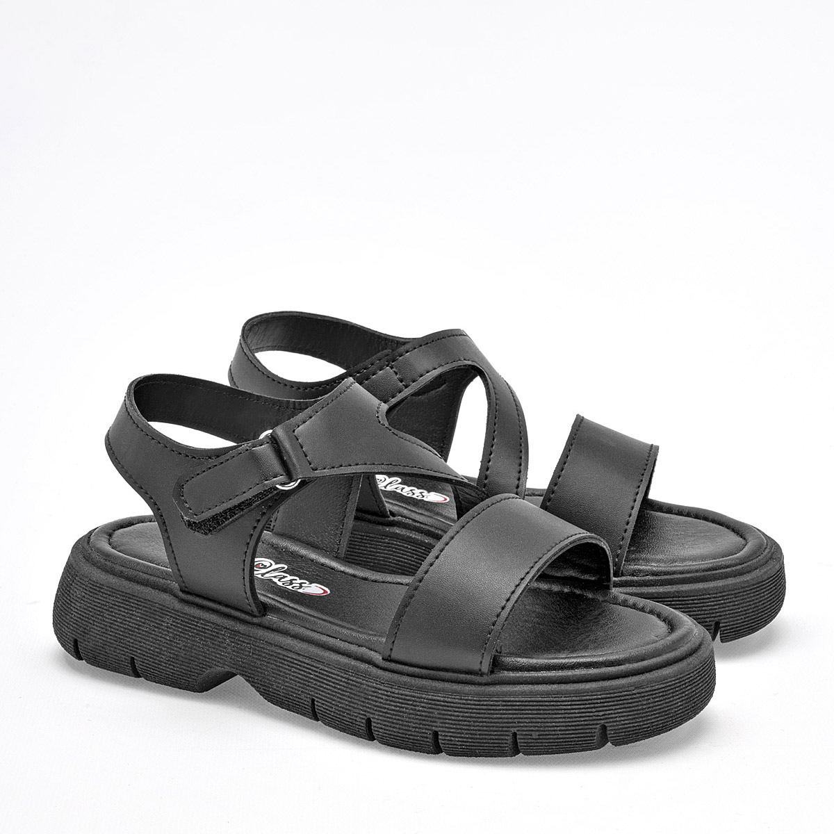 Been Class Sandalia Para Niña Negro Cod.131833
