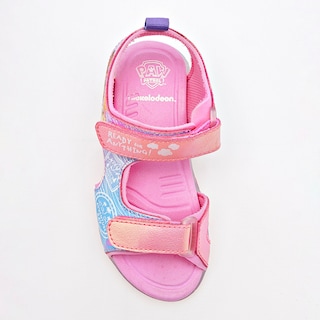 Foto 1 | Licencias Tropicana Sandalia Para Niña Rosa Azul, Con Luces Cod.131684