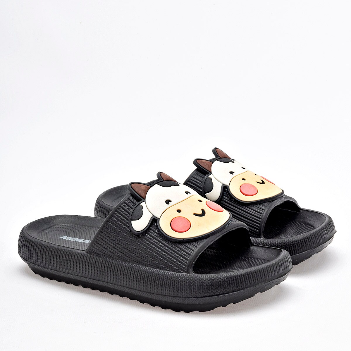 Moramora Sandalia Para Niña Negro Multicolor Cod.132633 $308