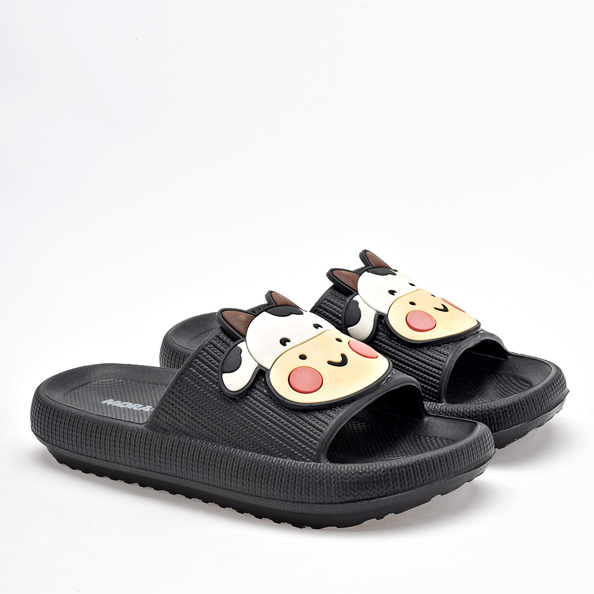 Moramora Sandalia Para Niña Negro Multicolor Cod.132633