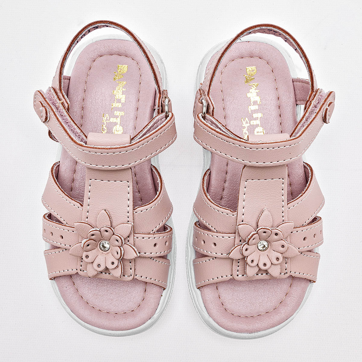 Foto 2 | Danielitos Shoes Sandalia Para Niña Rosa Cod.133017