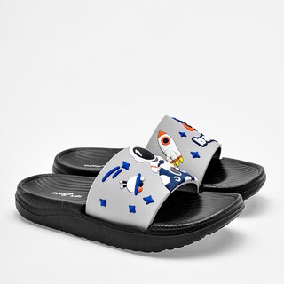 Foto 1 | Elega Sandalia Para Niño Gris Multicolor Cod.132057
