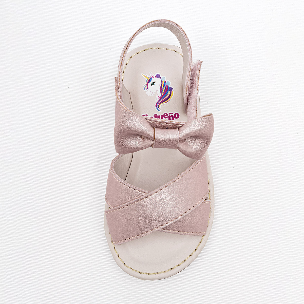 Ensueño Sandalia Para Bebé Niña Rosa Cod.132091