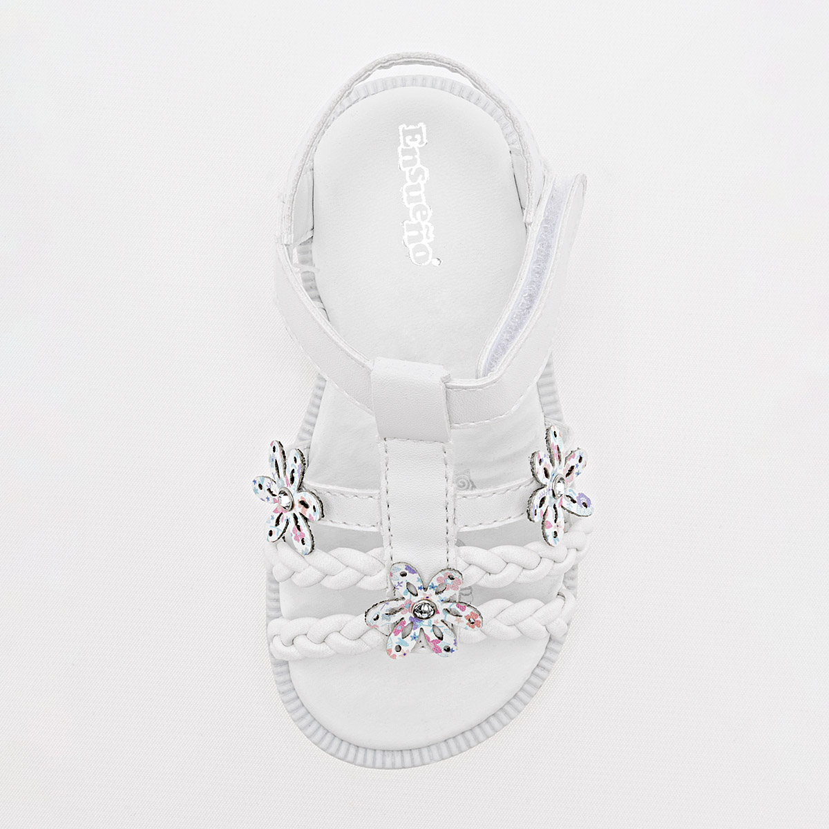 Ensueño Sandalia Para Bebé Niña Blanco Cod.132082