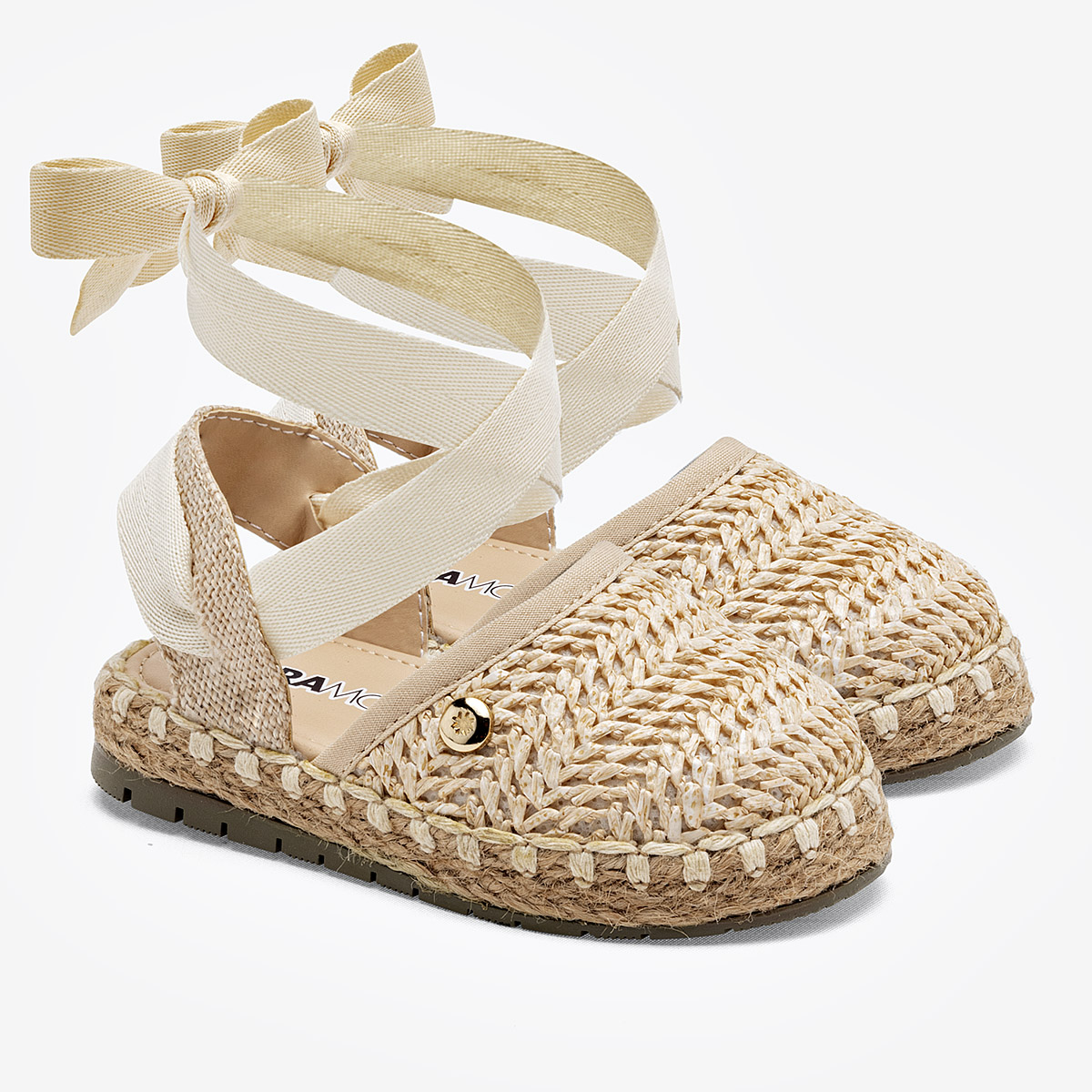 Foto 1 | Moramora Sandalia Para Bebé Niña Beige Cod.132534