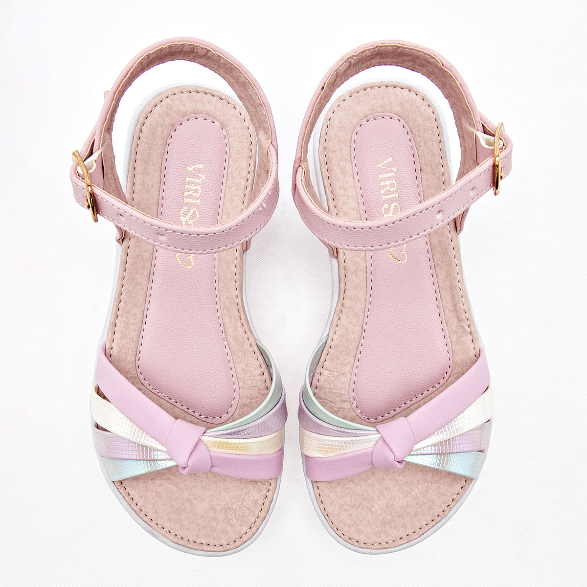 Foto 2 | Celex Sandalia Para Niña Rosa Multicolor Cod.131907