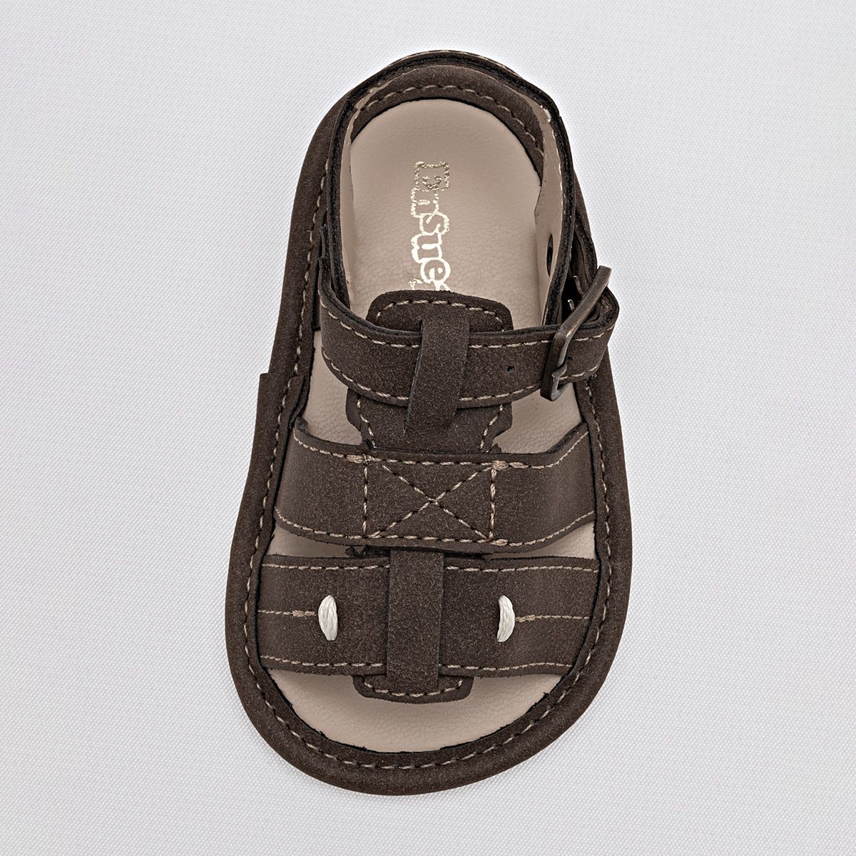Ensueño Sandalia Para Bebé Niño Café Cod.132079