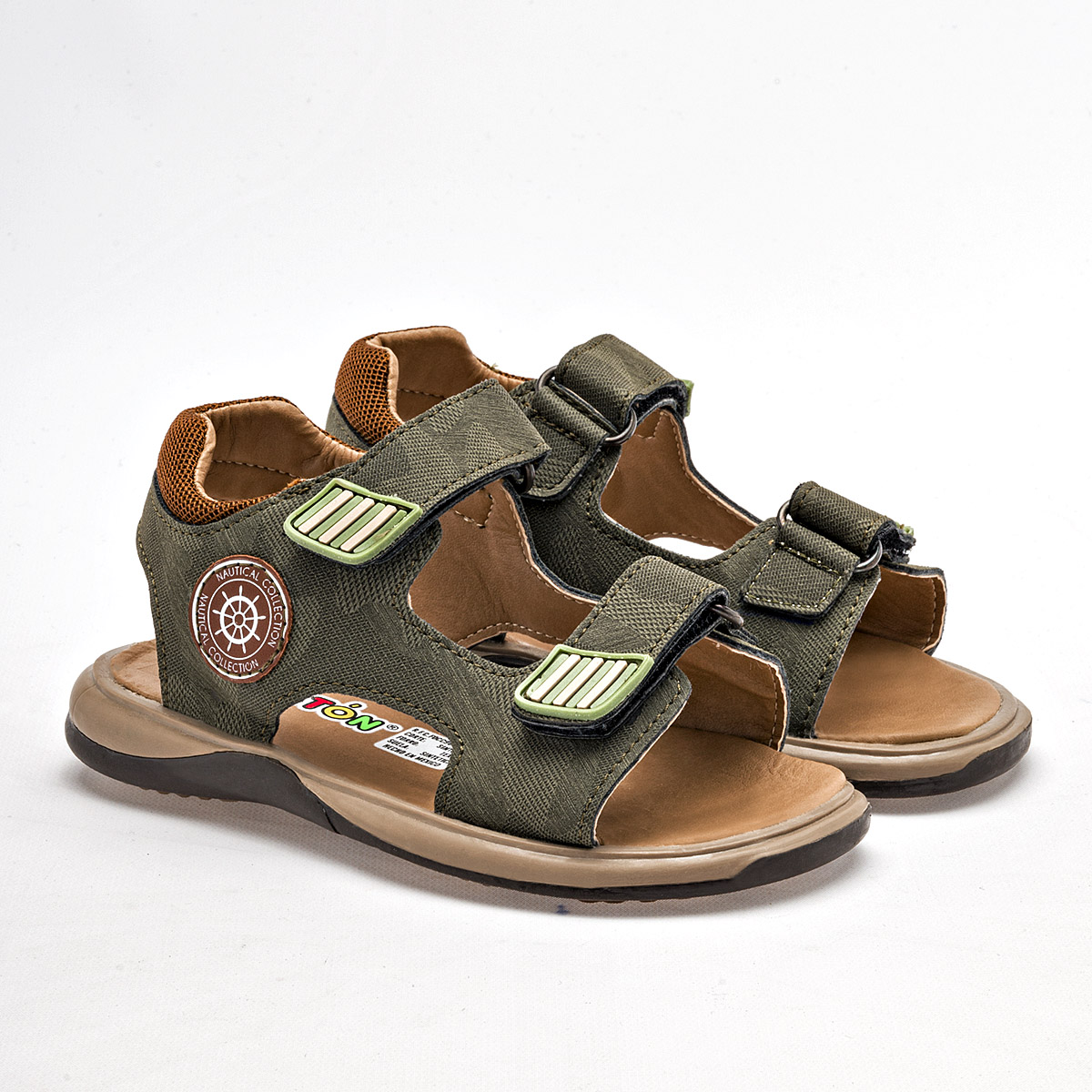 Juguetón Sandalia Para Niño Olivo Cod.133352