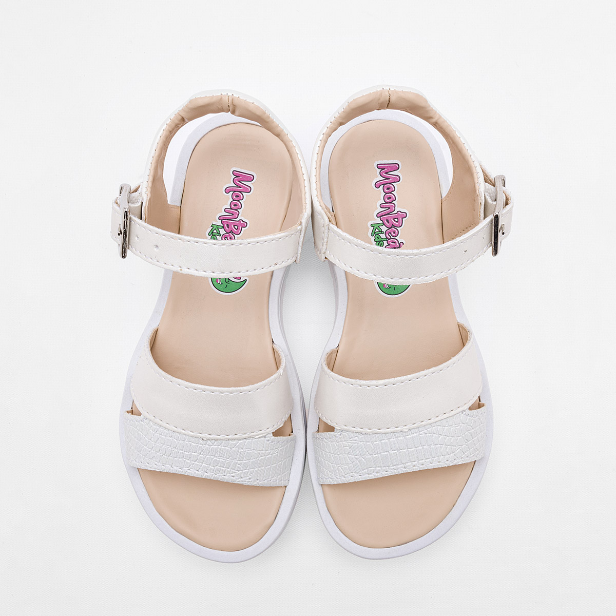 Foto 2 | Moonbeat Sandalia Para Niña Beige Cod.132476