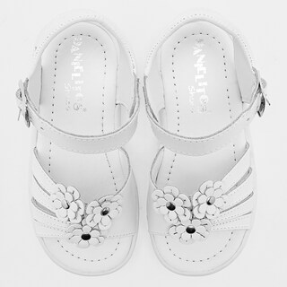 Foto 2 | Danielitos Shoes Sandalia Para Niña Blanco Cod.132012