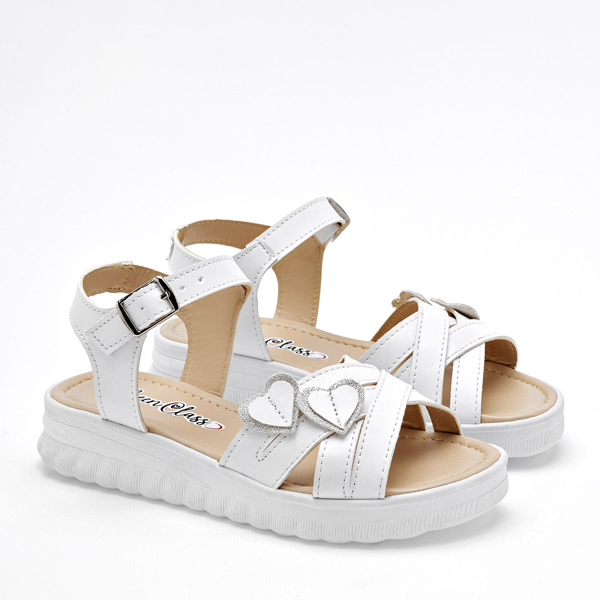 Been Class Sandalia Para Niña Blanco Cod.131830