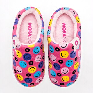 Foto 2 | Moramora Pantufla Para Niña Rosa Multicolor Cod.131685