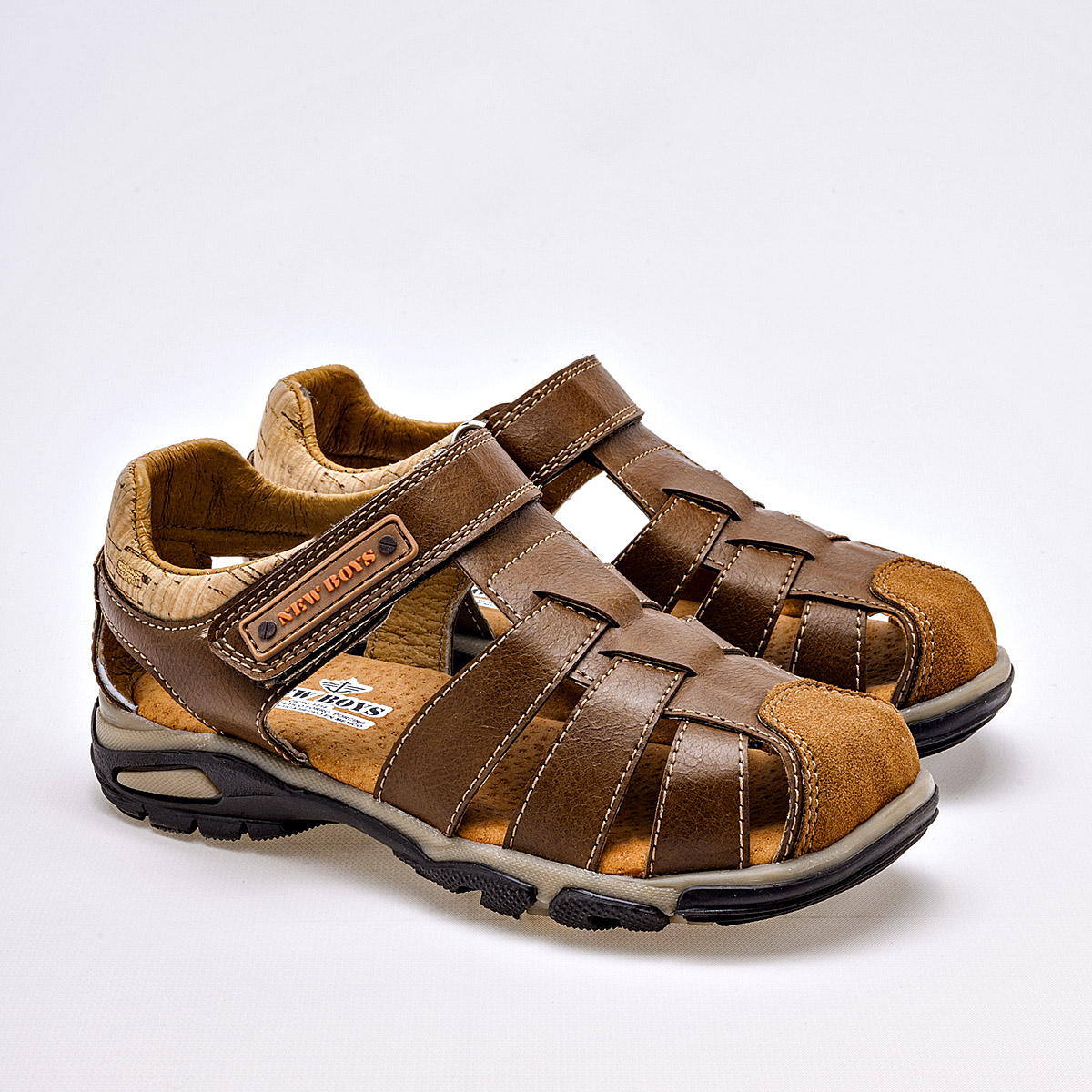 Celex Sandalia Para Niño Camel Cod.131909