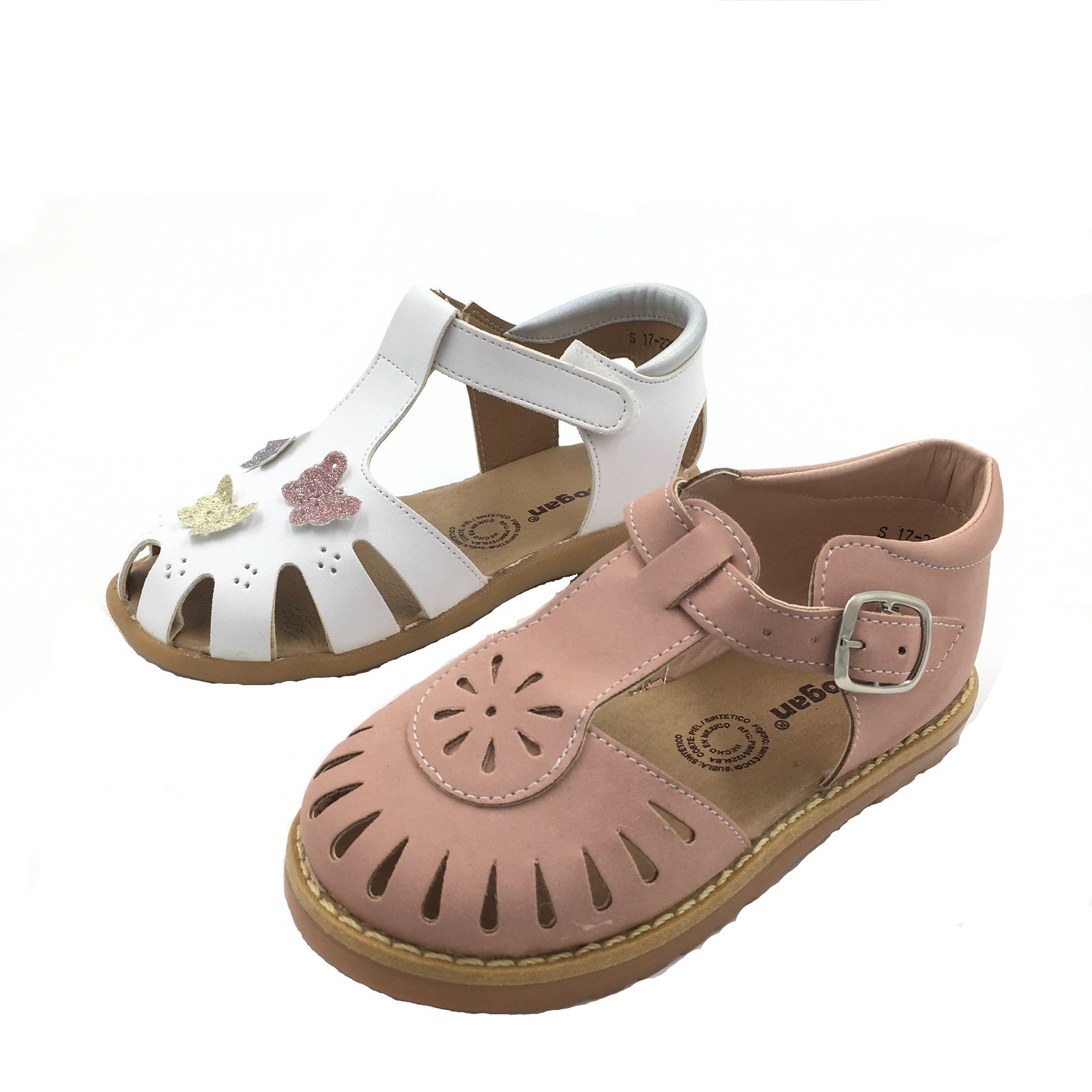 Foto 2 pulgar | Zapato-sandalia Tobogan Niña2208rosa-blanco16