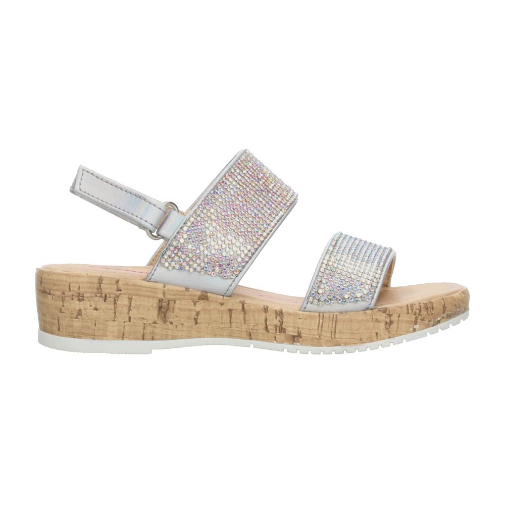 Sandalias Tropicana Plateado Para Niña T22-25 [tro1554] Plateado