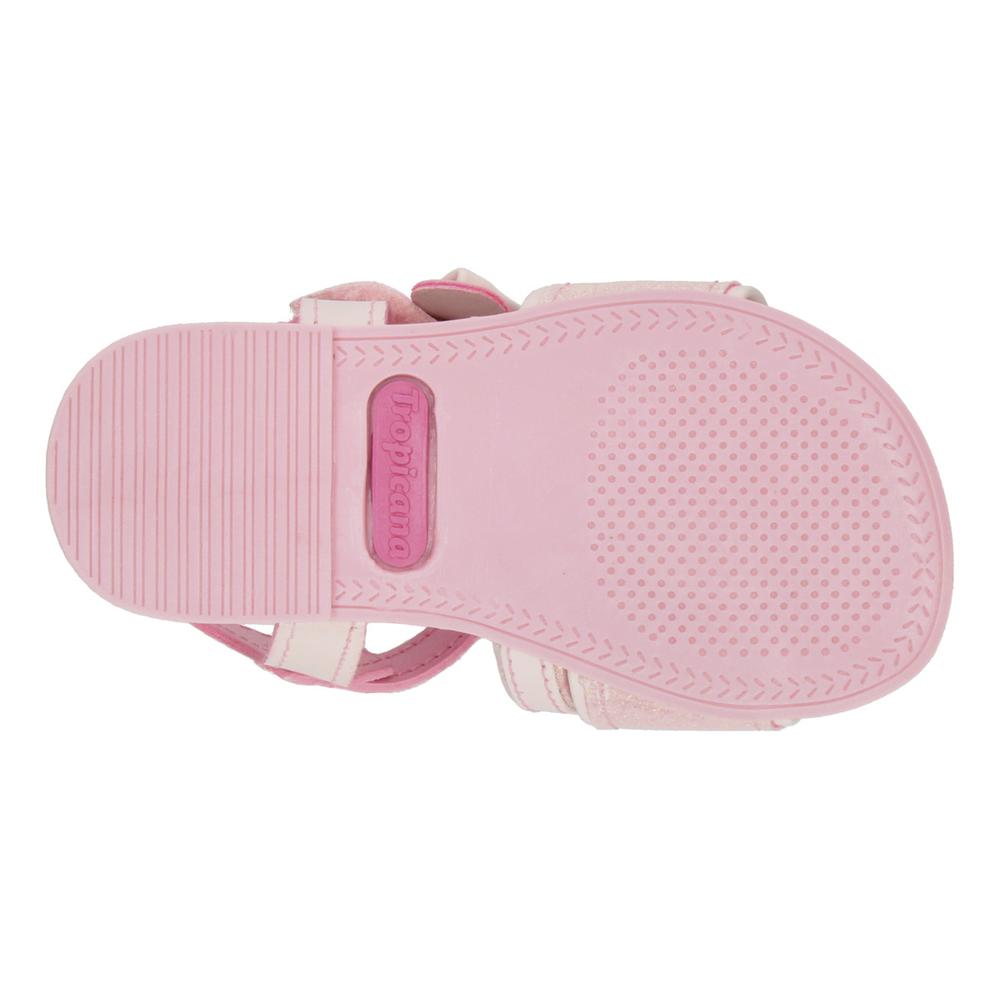 Foto 6 pulgar | Sandalias Tropicana Rosa Ajuste Velcro Para Niña Rosa