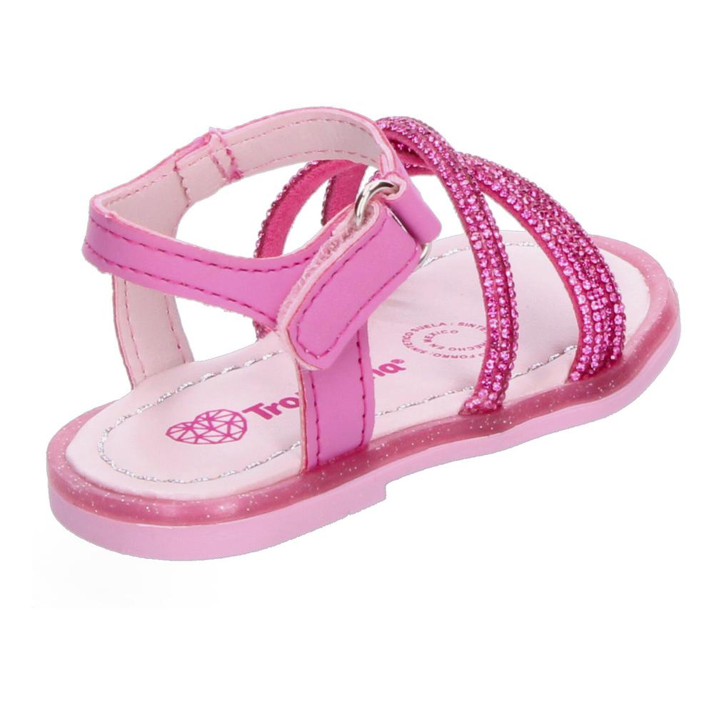 Foto 4 | Sandalias Tropicana Rosa Para Niña [tro1437] Rosa