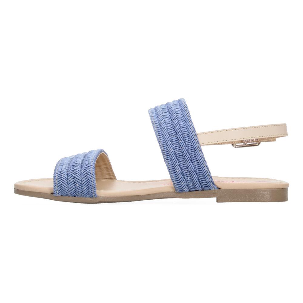 Foto 3 | Sandalias Tropicana Azul Ajuste De Hebilla Para Niña Azul
