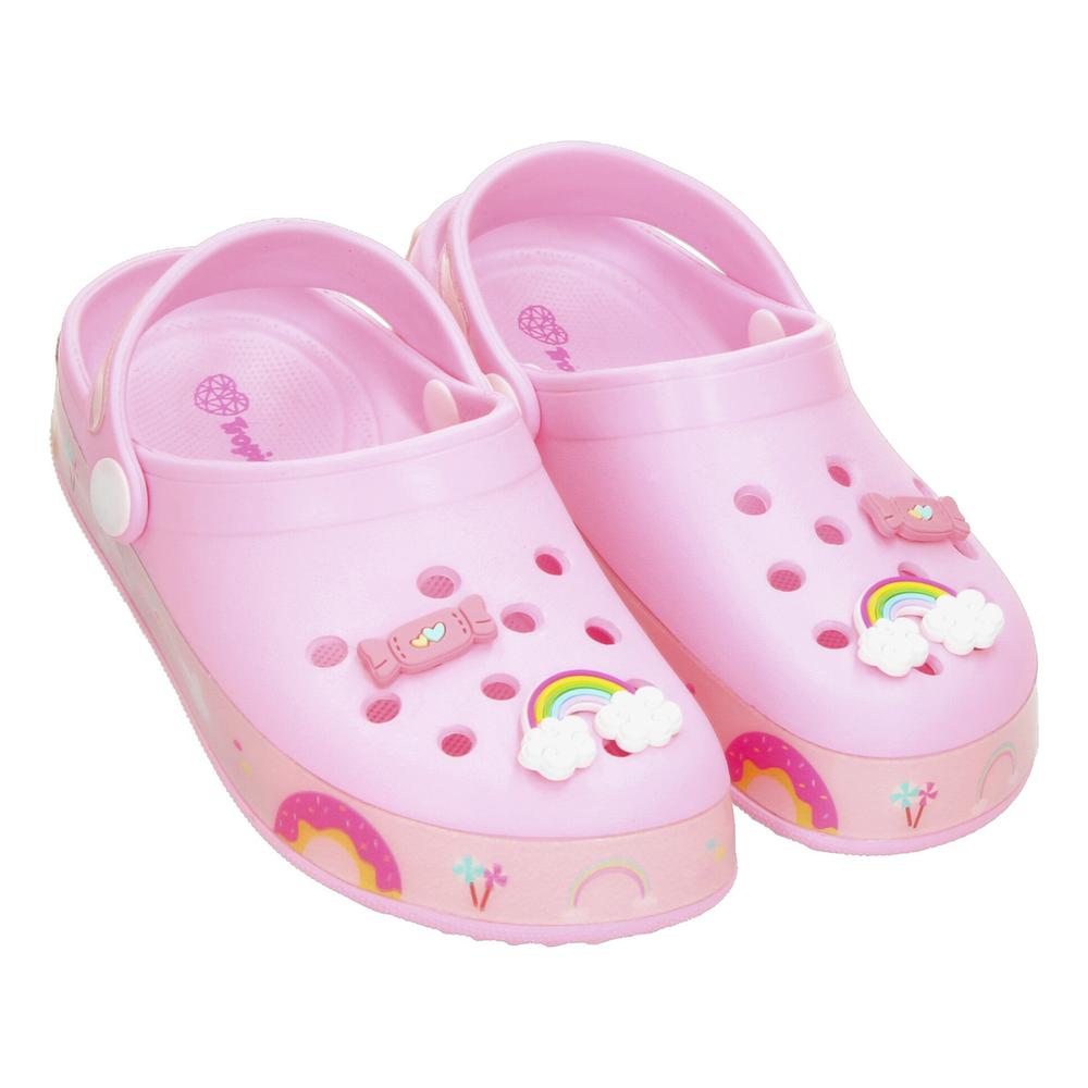 Foto 3 | Sandalias Tropicana Rosa Con Pines Decorativos Para Niña Rosa
