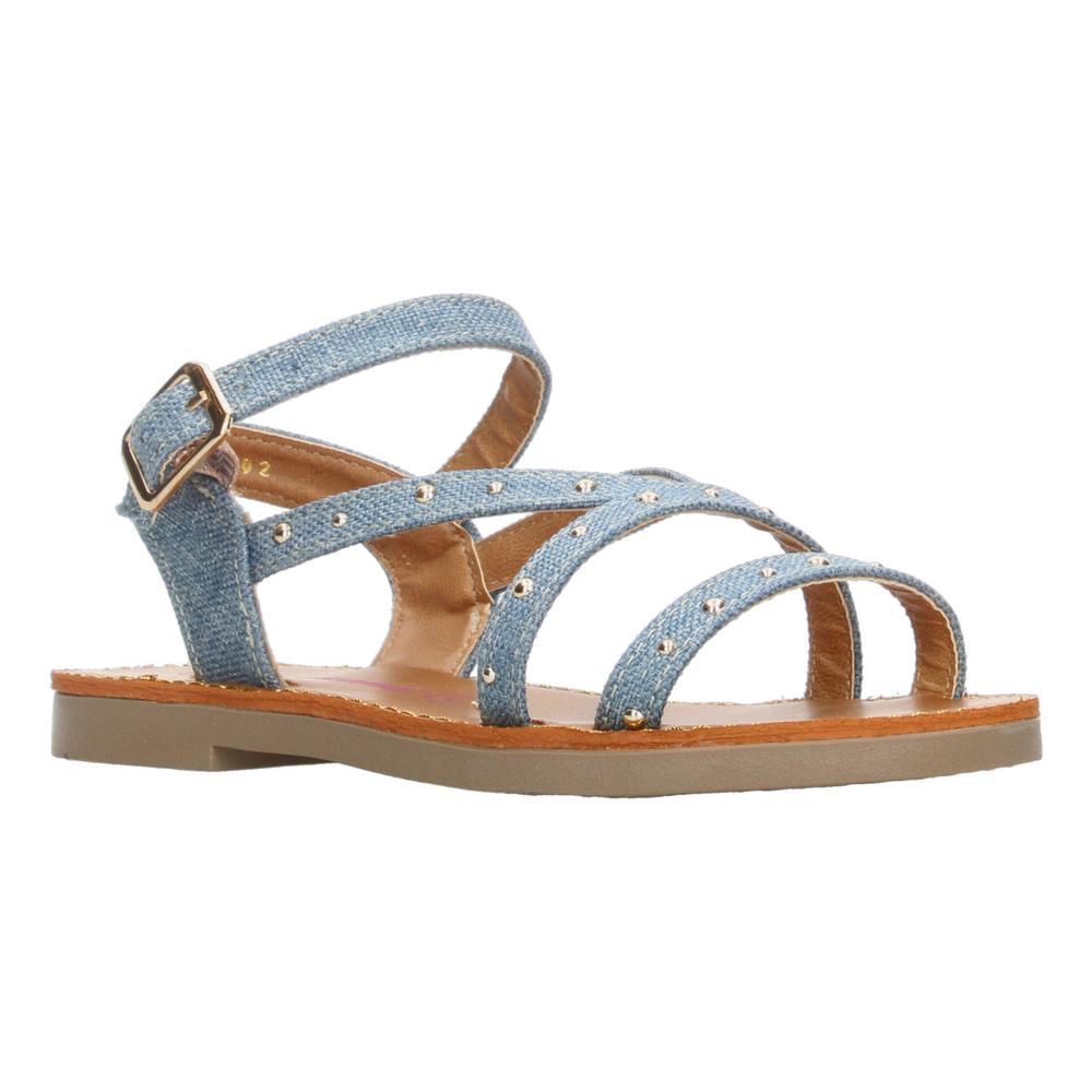 Foto 3 pulgar | Sandalias Tropicana Azul Hebilla Ajustable Para Niña T14-26 Azul